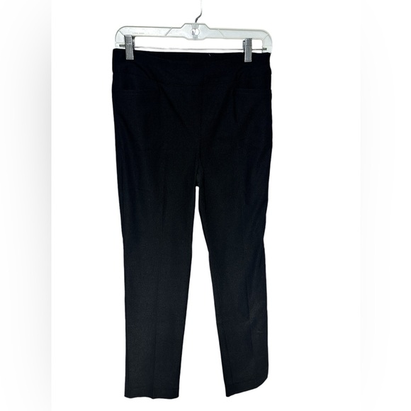 Chico’s Black Slimming Pull-On Career Trouser Stretch Size Chicos 00R or US 2 - Picture 8 of 12